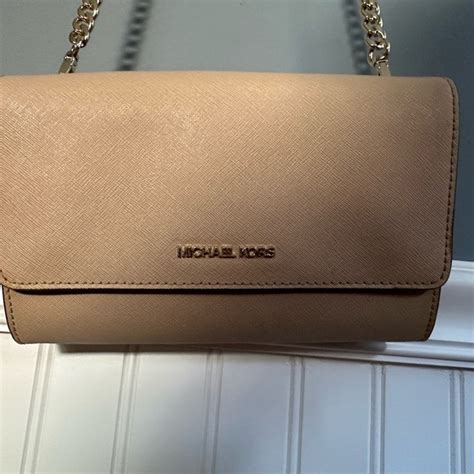 saffiano leather 3-in-1 crossbody michael kors